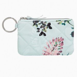 Vera Bradley Zip ID Case in Seawater Blooms